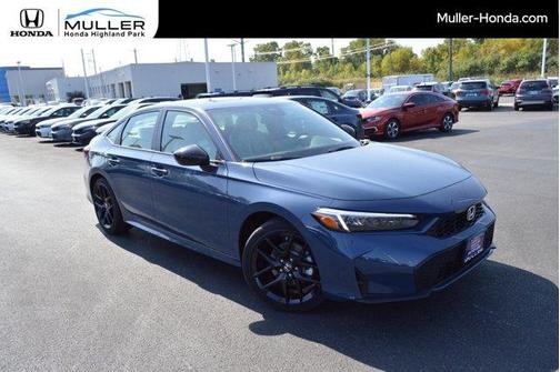 Blue Lagoon 2026 Honda Civic Hybrid Sport