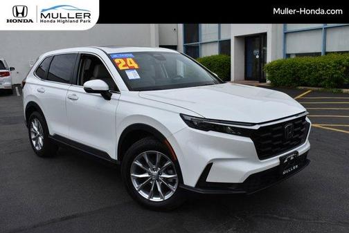 Platinum White Pearl 2024 Honda CR-V EX-L