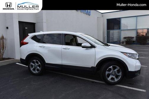 Platinum White Pearl 2019 Honda CR-V EX-L