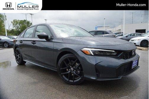 Meteorite Gray Metallic 2026 Honda Civic Sport