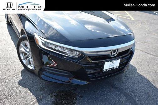 Black 2018 Honda Accord LX
