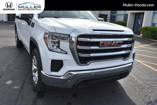 Summit White 2020 GMC Sierra 1500 SLE