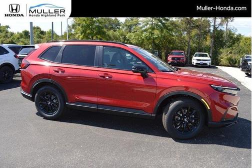 Radiant Red Metallic 2026 Honda CR-V Hybrid Sport-L