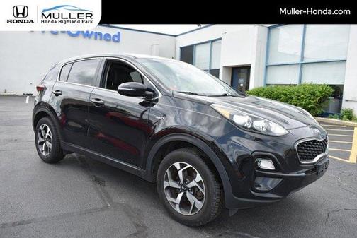 Black Cherry Pearl 2020 Kia Sportage LX