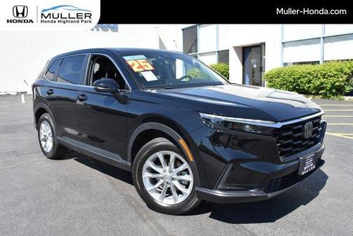 Crystal Black Pearl 2025 Honda CR-V EX-L