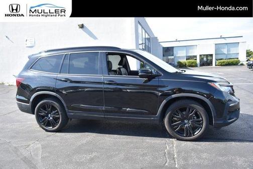 Crystal Black Pearl 2021 Honda Pilot Black Edition
