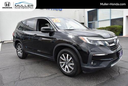 Crystal Black Pearl 2020 Honda Pilot EX-L