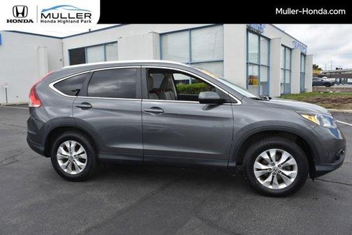 Gray 2014 Honda CR-V EX-L