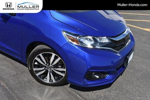 Aegean Blue Metallic 2020 Honda Fit EX