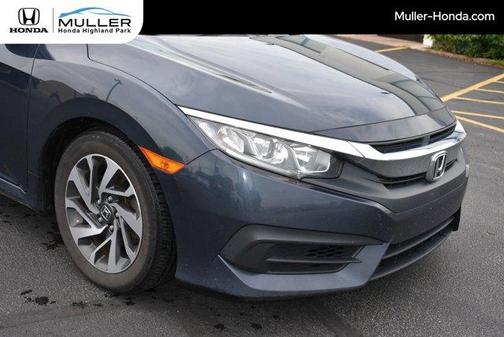 Gray 2017 Honda Civic EX