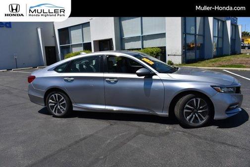 Lunar Silver Metallic 2019 Honda Accord Hybrid EX