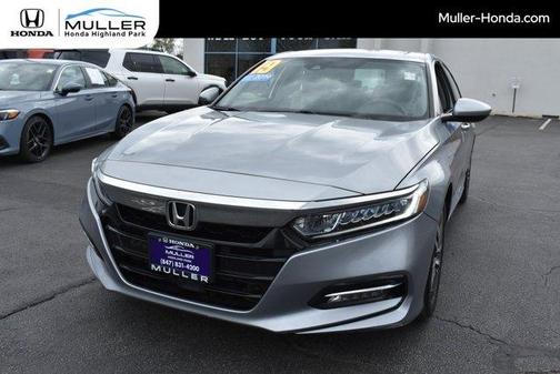 Lunar Silver Metallic 2019 Honda Accord Hybrid EX