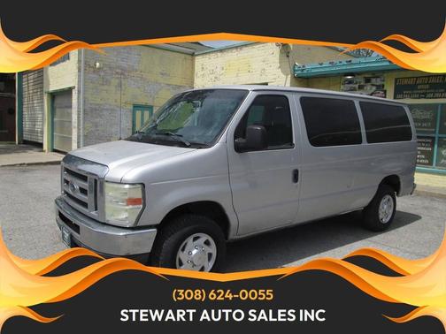 Gray 2010 Ford E350 Super Duty XLT