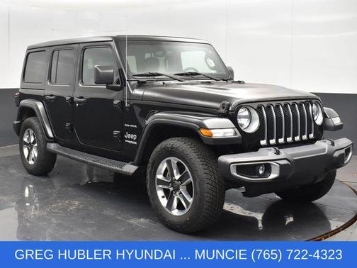 Black Clearcoat 2019 Jeep Wrangler Unlimited Sahara
