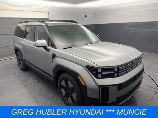 Shimmering Silver 2026 Hyundai SANTA FE HEV SEL