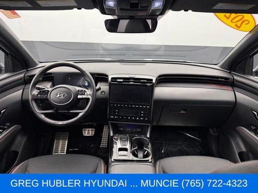 White Pearl 2024 Hyundai TUCSON Hybrid N Line