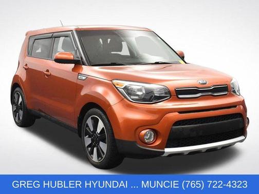 Orange 2018 Kia Soul +