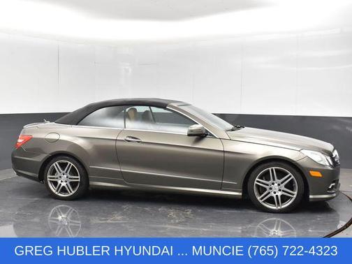 Gray 2011 Mercedes-Benz E-Class E 550 Cabriolet