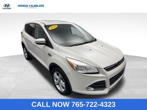 White Platinum 2014 Ford Escape SE