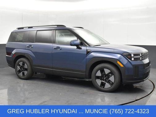 Atlantic Blue 2026 Hyundai SANTA FE HEV SEL