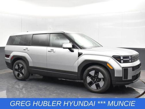 Shimmering Silver 2026 Hyundai SANTA FE HEV SE