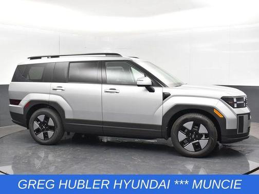 Shimmering Silver 2026 Hyundai SANTA FE HEV SEL