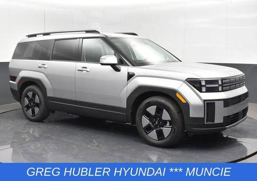 Shimmering Silver 2026 Hyundai SANTA FE HEV SEL