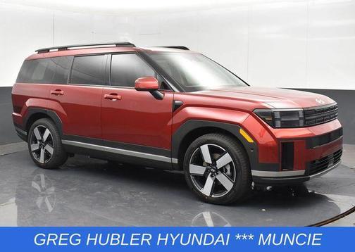 Red 2026 Hyundai SANTA FE HEV Limited
