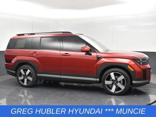 Red 2026 Hyundai SANTA FE HEV Limited