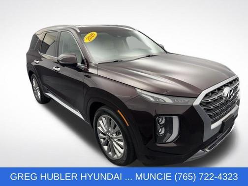 Burgundy 2020 Hyundai PALISADE Limited