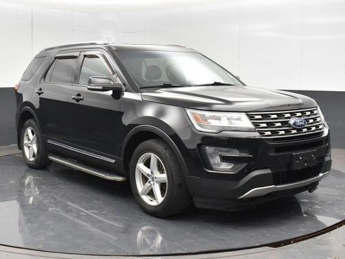 Shadow Black 2017 Ford Explorer XLT