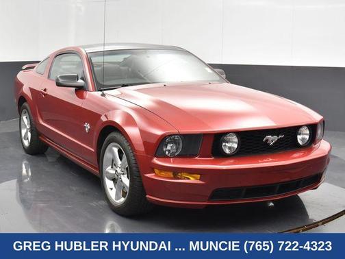 Red 2009 Ford Mustang GT Premium