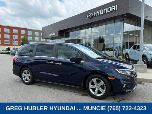 Blue 2019 Honda Odyssey EX