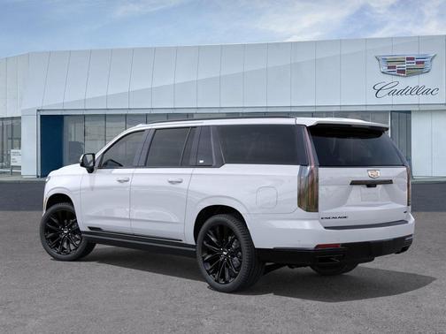 Vibrant White Tricoat 2026 Cadillac Escalade ESV Sport Platinum