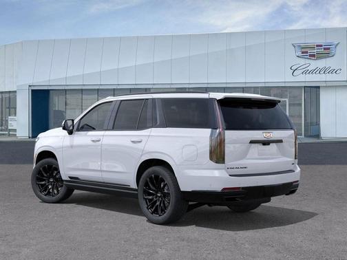 Vibrant White Tricoat 2026 Cadillac Escalade Sport
