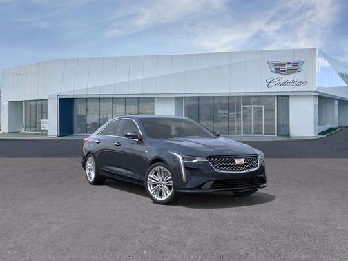 Deep Space Metallic 2026 Cadillac CT4 Premium Luxury RWD