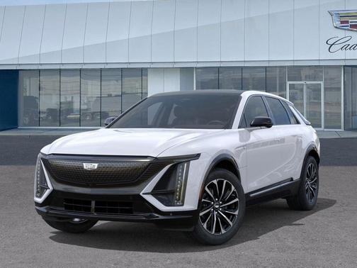Vibrant White Tricoat 2026 Cadillac LYRIQ Premium Sport