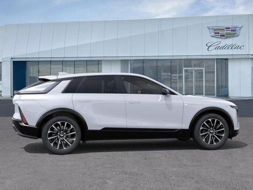 Vibrant White Tricoat 2026 Cadillac LYRIQ Premium Sport