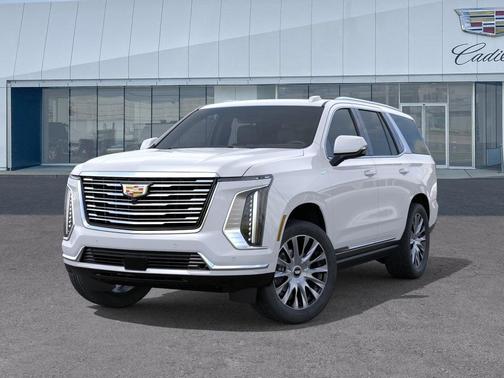 Vibrant White Tricoat 2026 Cadillac Escalade Sport Platinum