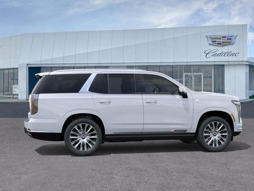 Vibrant White Tricoat 2026 Cadillac Escalade Sport Platinum