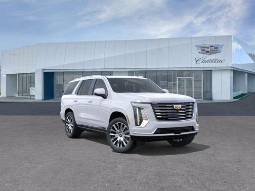 Vibrant White Tricoat 2026 Cadillac Escalade Sport Platinum