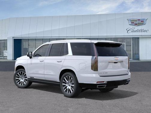 Vibrant White Tricoat 2026 Cadillac Escalade Sport Platinum