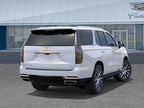 Vibrant White Tricoat 2026 Cadillac Escalade Sport Platinum