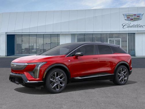 Radiant Red Tintcoat 2026 Cadillac OPTIQ Luxury
