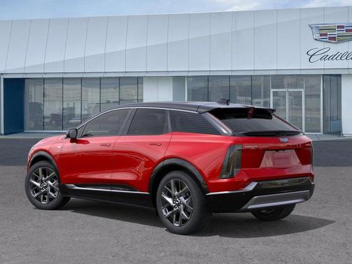 Radiant Red Tintcoat 2026 Cadillac OPTIQ Luxury