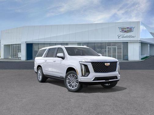 Vibrant White Tricoat 2026 Cadillac Escalade ESV Luxury