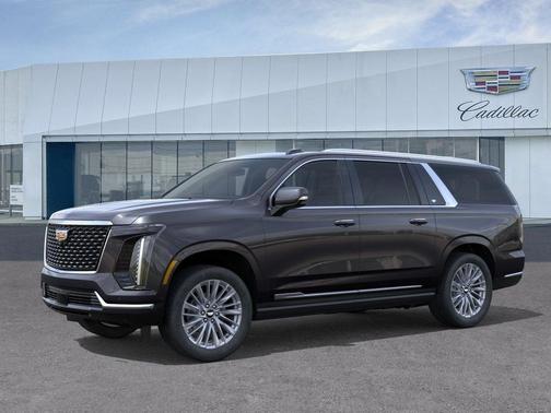 Galactic Gray Metallic 2026 Cadillac Escalade ESV Luxury
