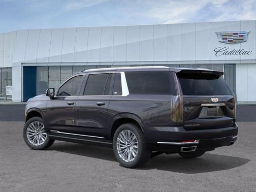 Galactic Gray Metallic 2026 Cadillac Escalade ESV Luxury