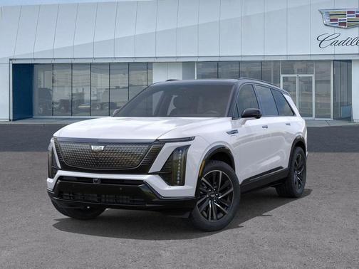 Vibrant White Tricoat 2026 Cadillac VISTIQ Sport