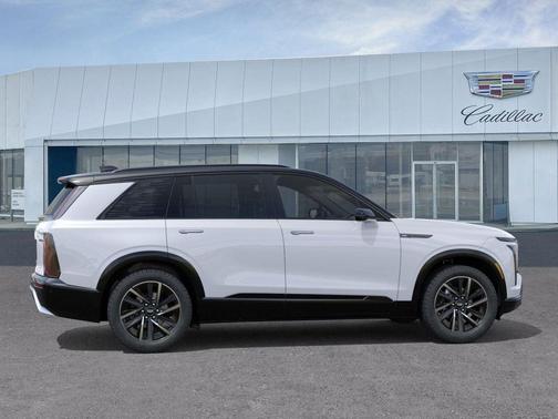 Vibrant White Tricoat 2026 Cadillac VISTIQ Sport